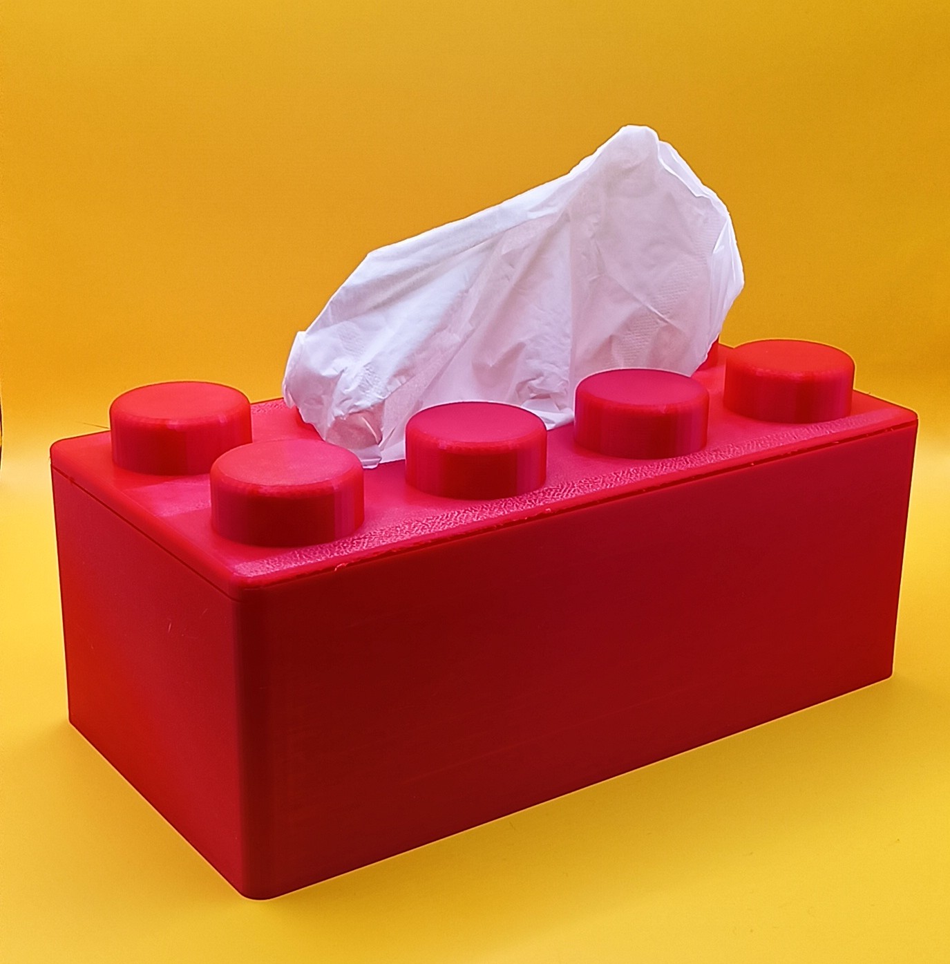 Pojemnik na chusteczki: Klocek Lego